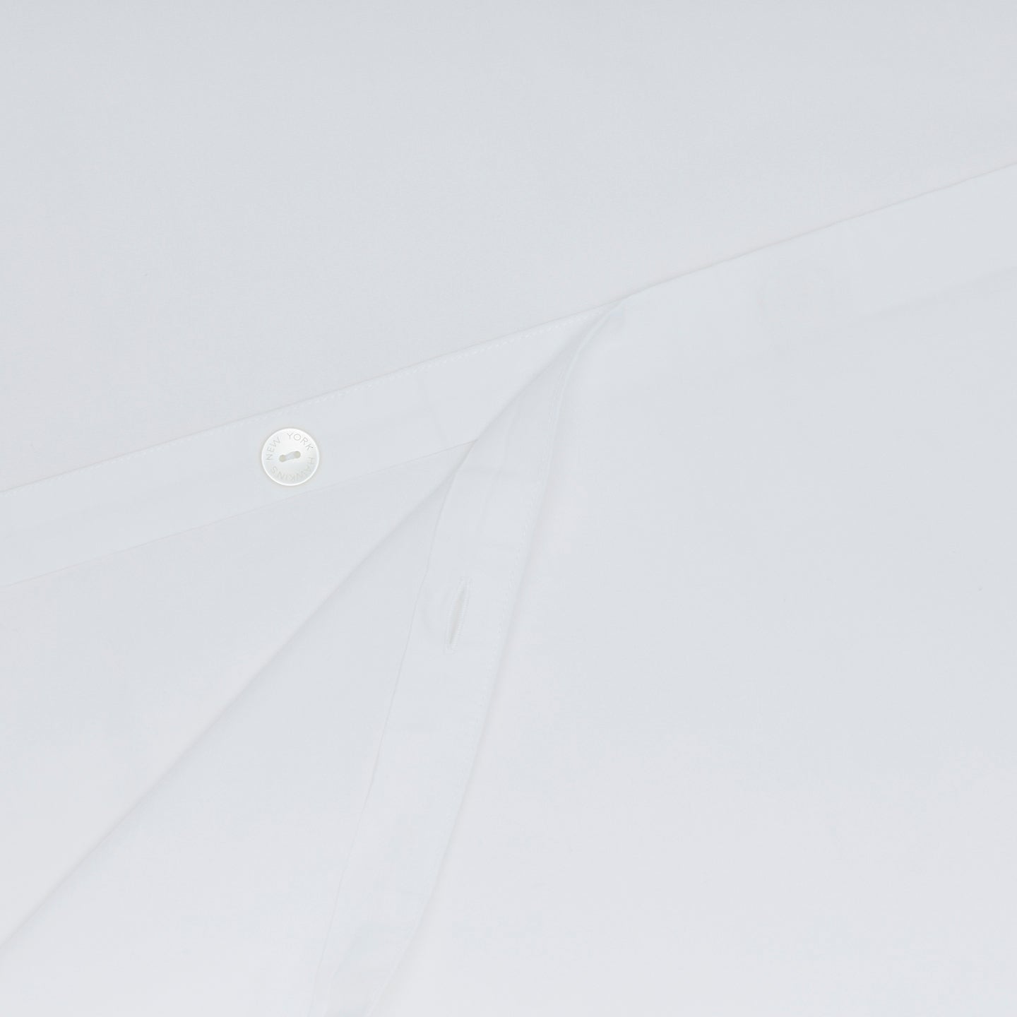 Essential Percale Duvet - White
