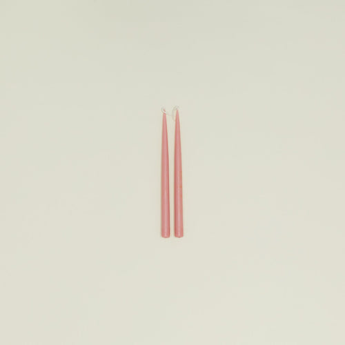 Hand Dipped Taper Set  - Tea Rose