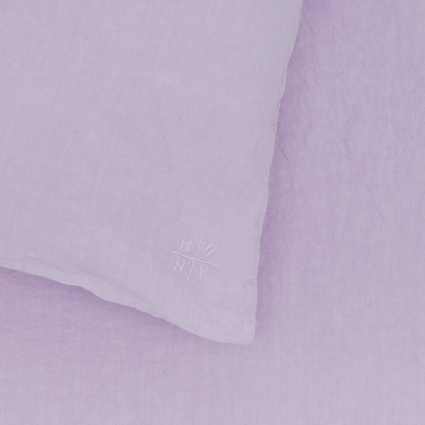 Simple Linen Euro Sham - Lilac