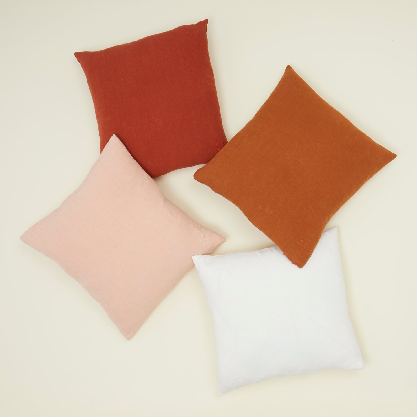 Simple Linen 12x22 Pillow - Terracotta